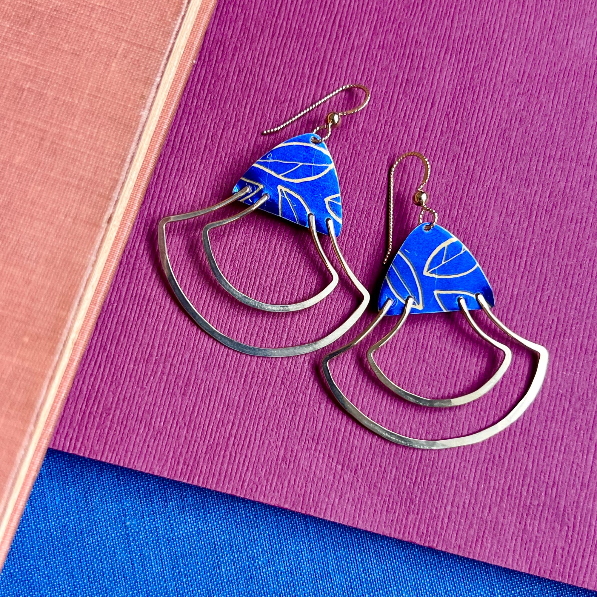 Azure, Double Deco Earrings