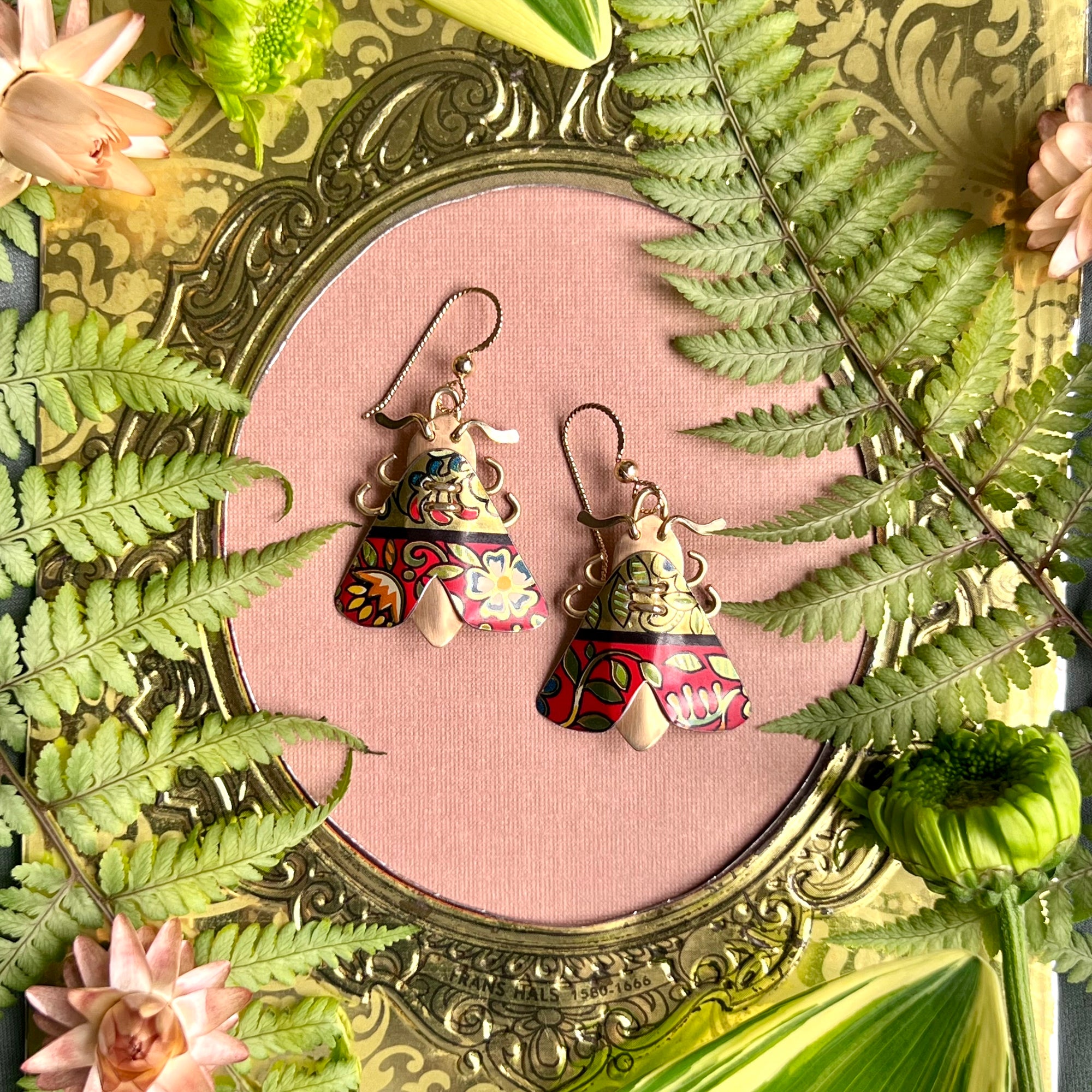 Moth Earrings, Petite 4
