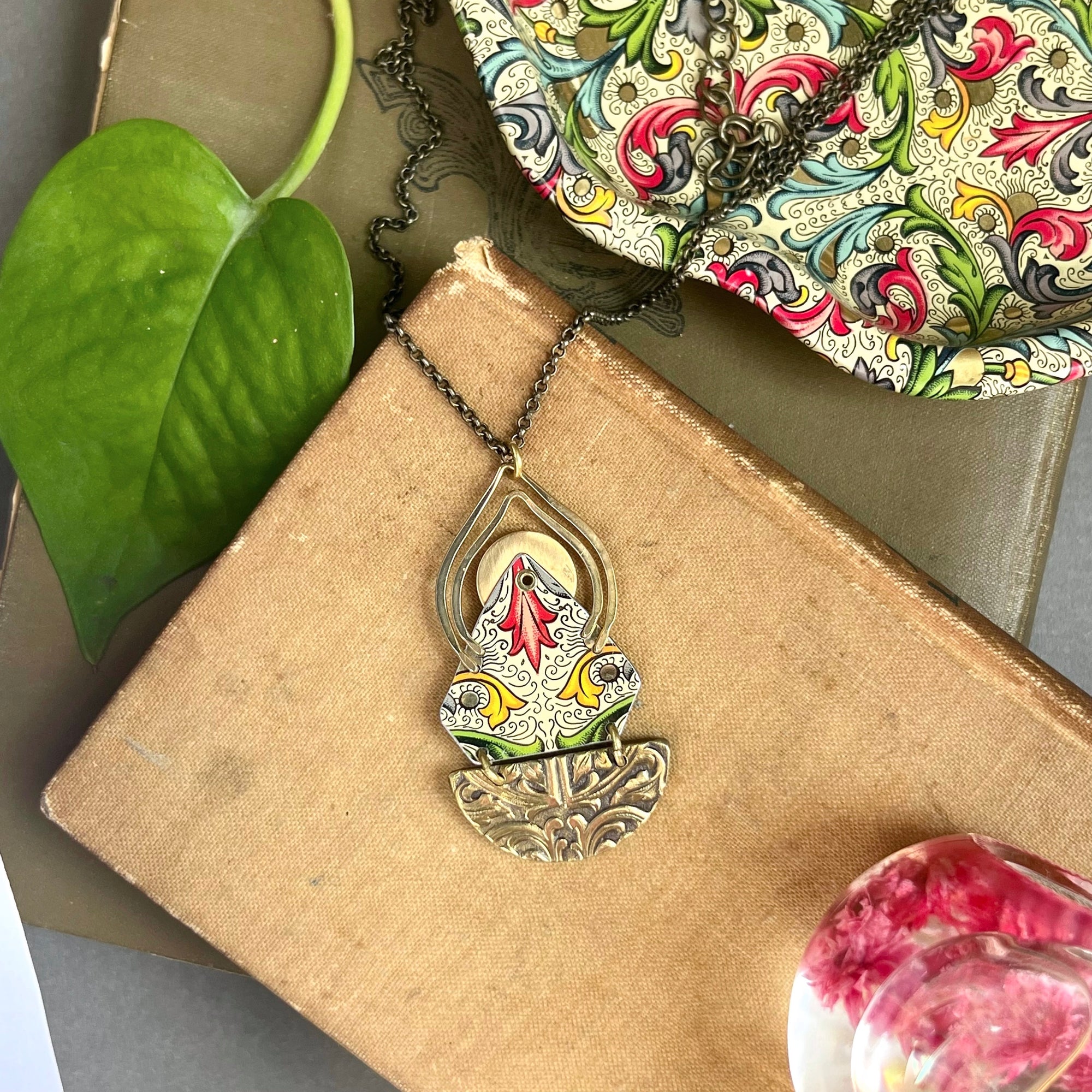 Secret Garden Necklace, Florentine 1