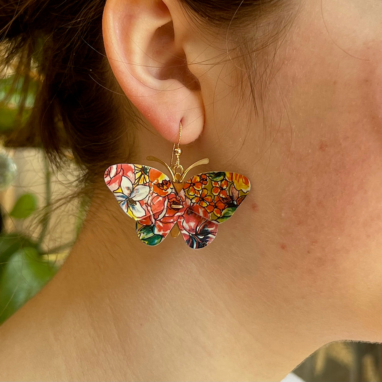 Butterfly Earrings, Large 1