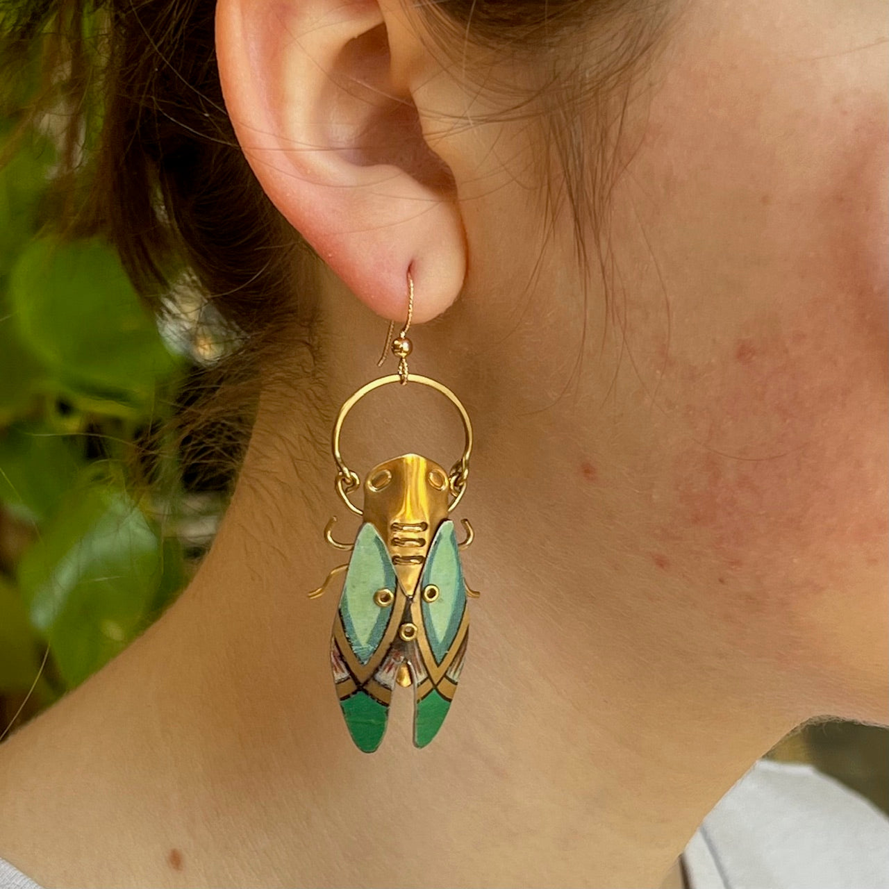 Cicada Earrings 1