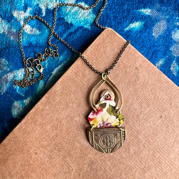 Secret Garden Necklace, Flourish, No.2