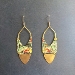 Florentine Temple Earrings, Small