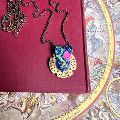 Fortune Teller Necklace, Blossoms
