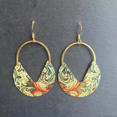 Florentine Keyhole Earrings